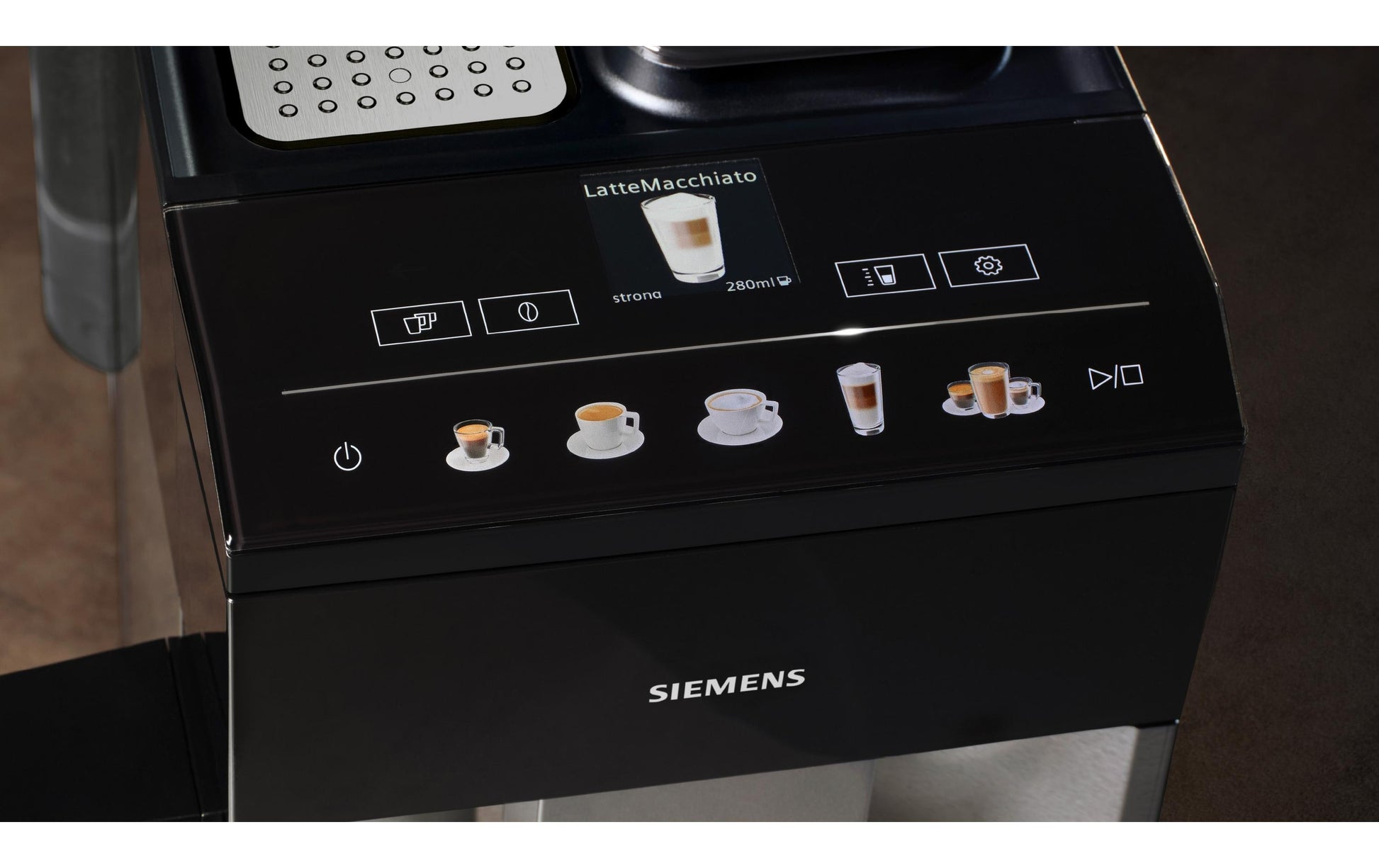 Siemens EQ500 TQ517D03 Kaffeevollautomat – 15 bar, 1,9 l, 270 g, Keramik-Mahlwerk, Schwarz
