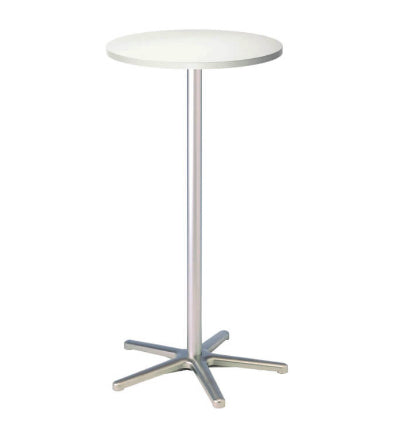 MAUL Stehtisch – Ø 60 × 109,5 cm – Weiss