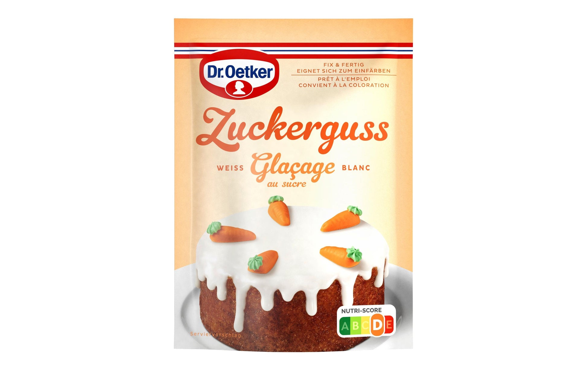 Dr. Oetker Fondantglasur Weiss – 125 g