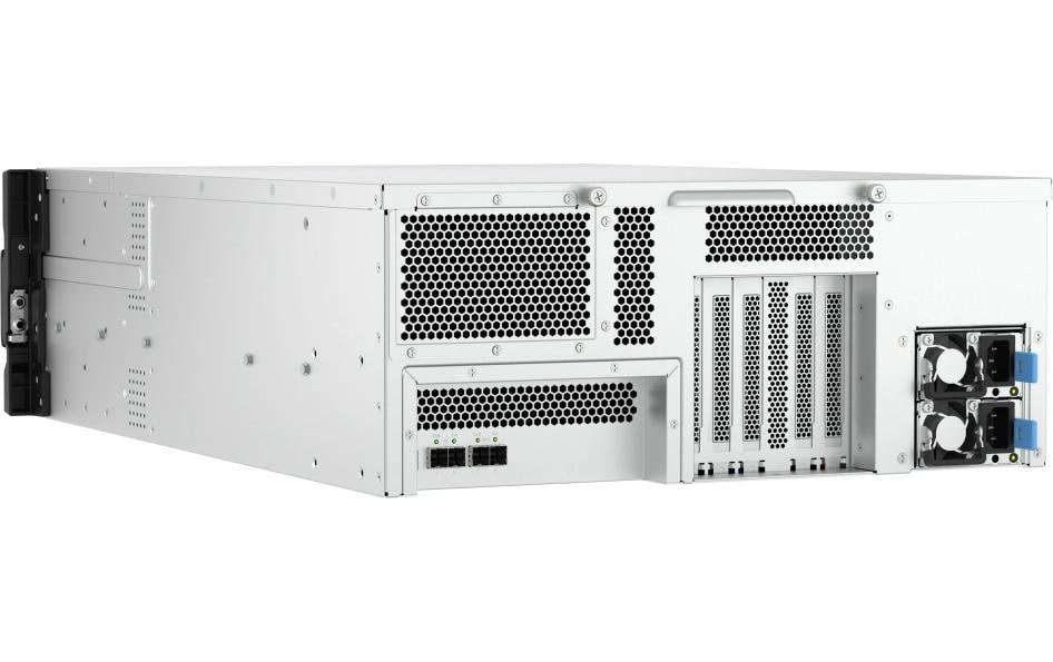 QNAP TL-R2400PES-RP – 24-Bay Rack 4U Gehäuse – für 2,5"/3,5" HDD/SSD, SATA