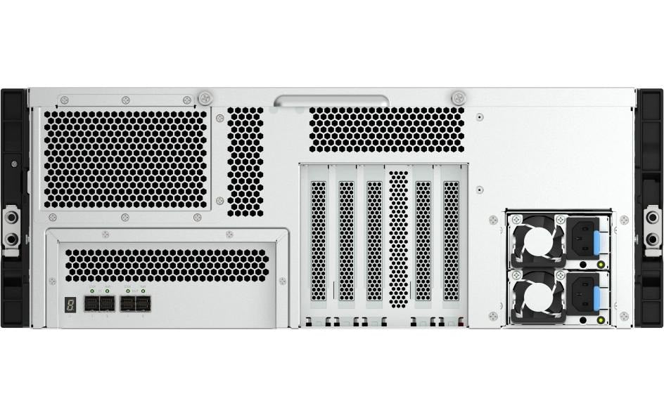 QNAP TL-R2400PES-RP – 24-Bay Rack 4U Gehäuse – für 2,5"/3,5" HDD/SSD, SATA