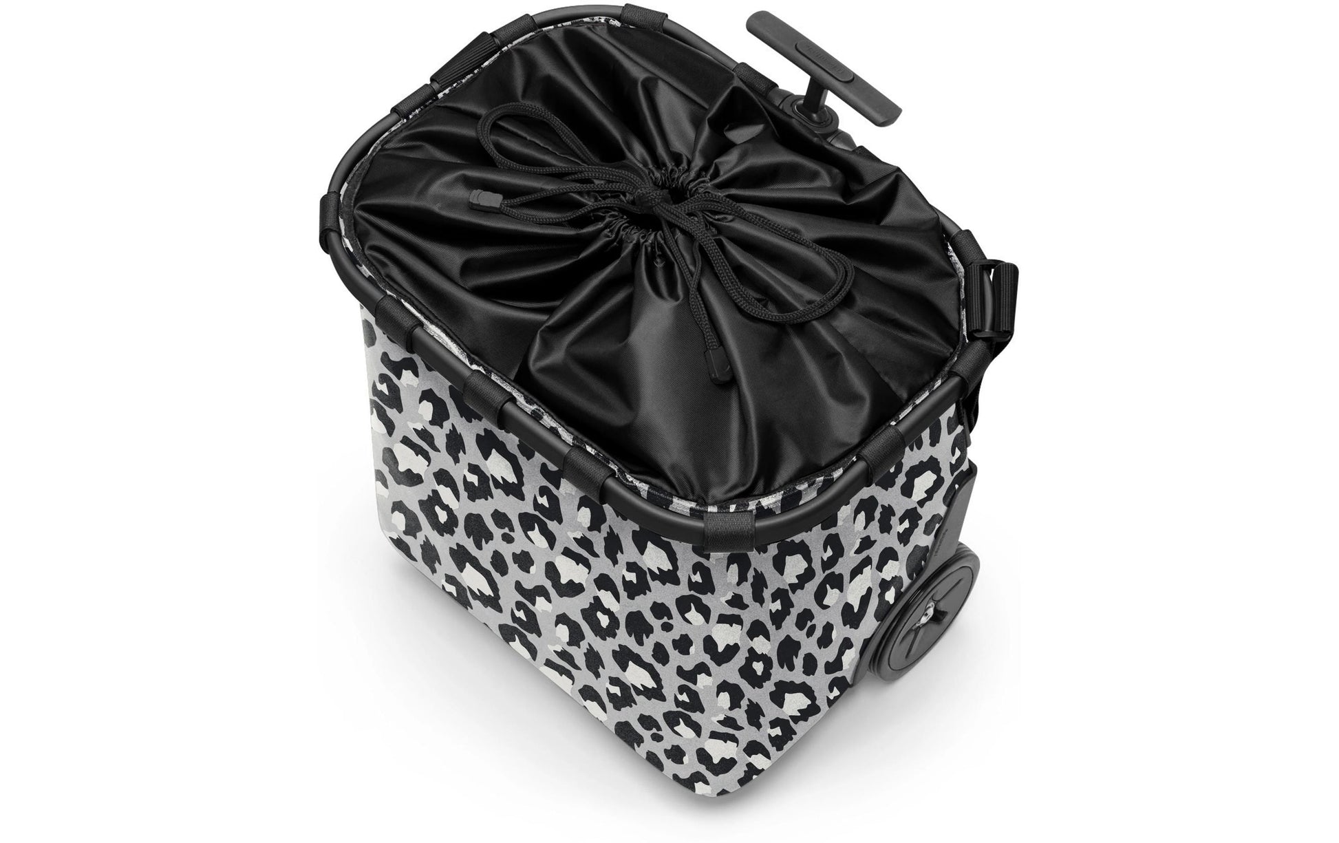 Reisenthel carrycruiser frame – Rollkoffer, 40 l, Polyester/Aluminium, Leo Nero, 42 × 47,5 × 32 cm