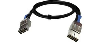 QNAP CAB-PCIE10M-8644-8X Kabel SFF-8644 zu SFF-8644 – 1 m, für TL-RX00PES-RP/QXP-3X8PES, Schwarz
