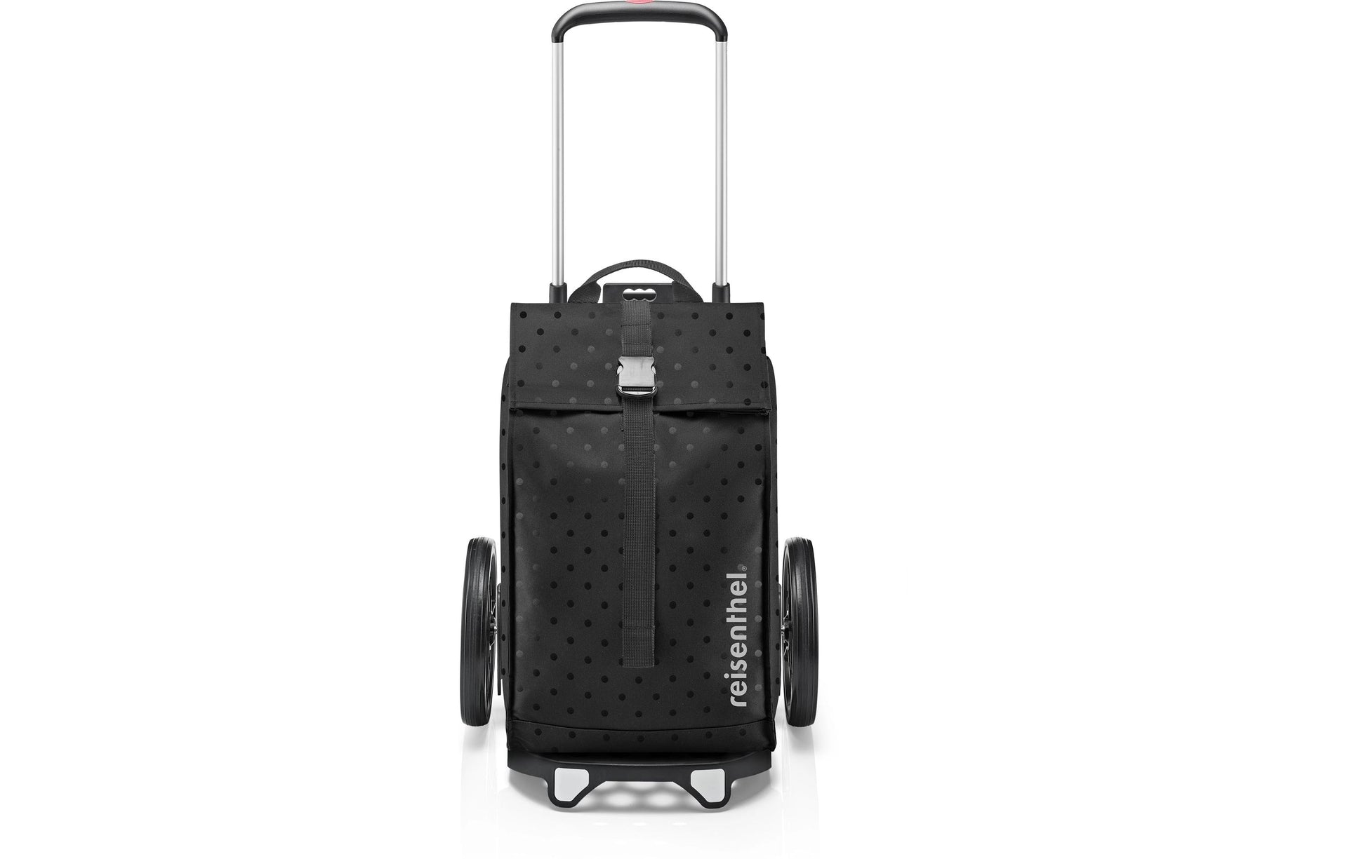 Reisenthel citycruiser – Trolley, 40 l, 2 Rollen, Polyester, Glossy Dots Schwarz, 34 × 55 × 22 cm