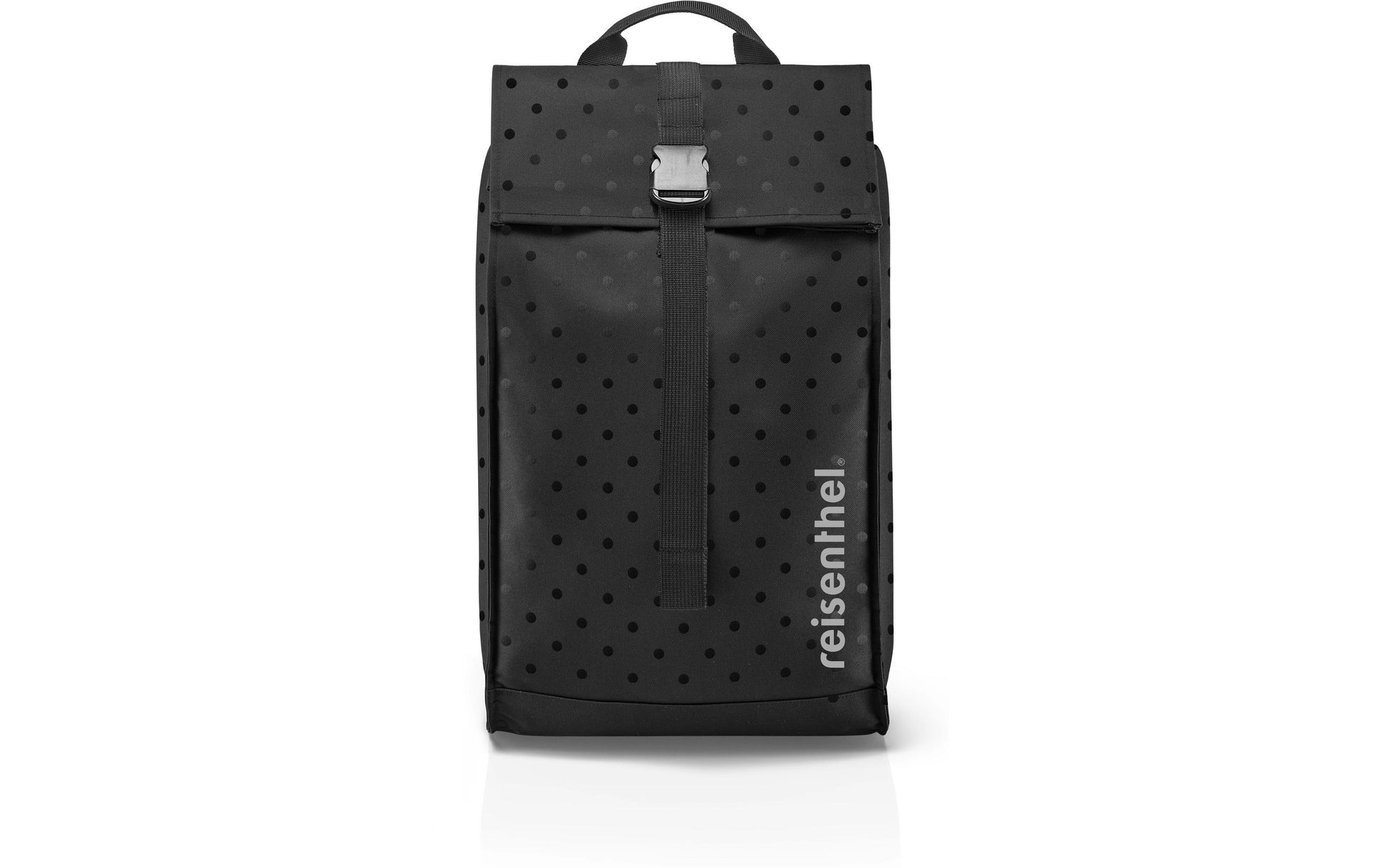 Reisenthel citycruiser – Trolley, 40 l, 2 Rollen, Polyester, Glossy Dots Schwarz, 34 × 55 × 22 cm