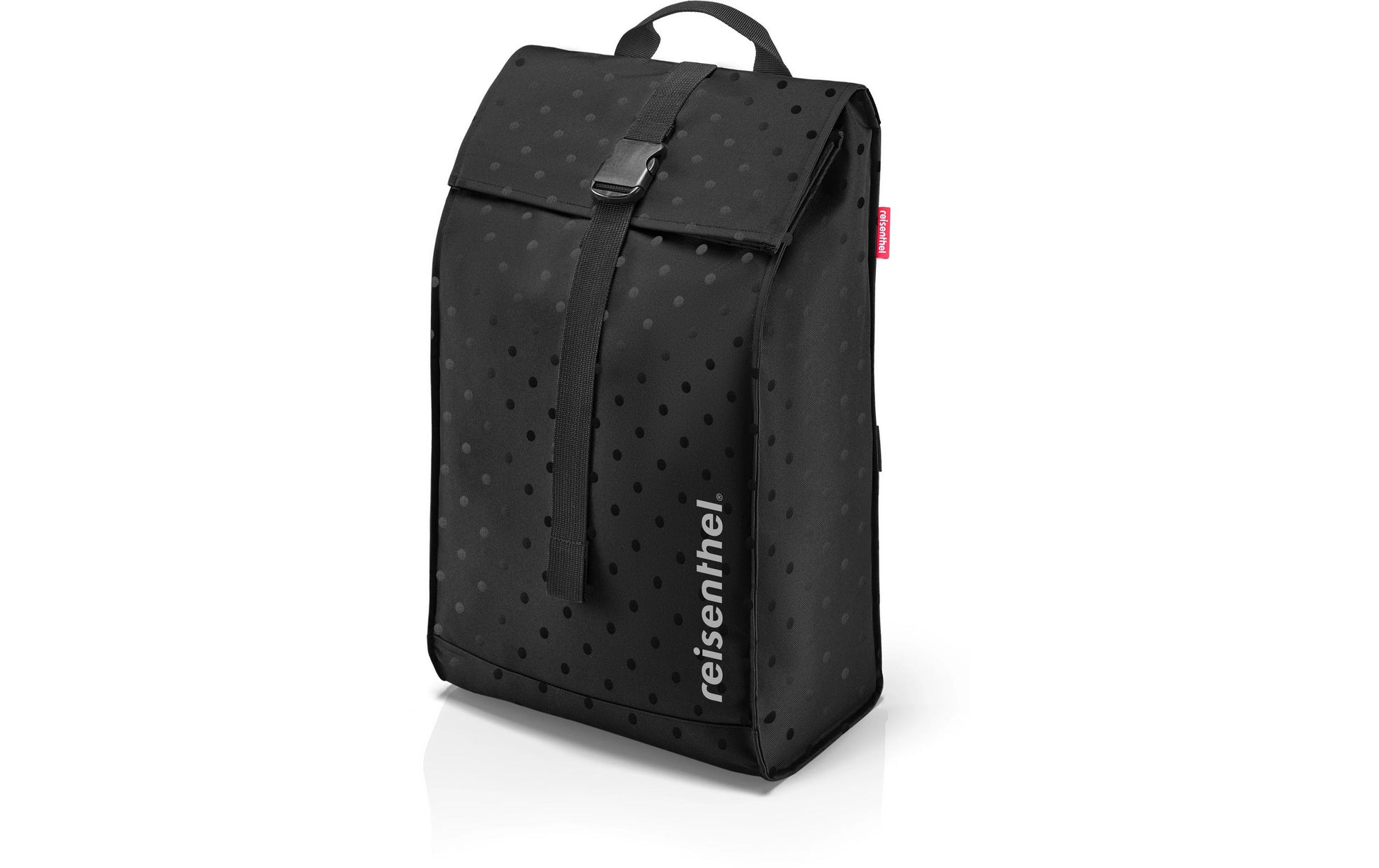 Reisenthel citycruiser – Trolley, 40 l, 2 Rollen, Polyester, Glossy Dots Schwarz, 34 × 55 × 22 cm