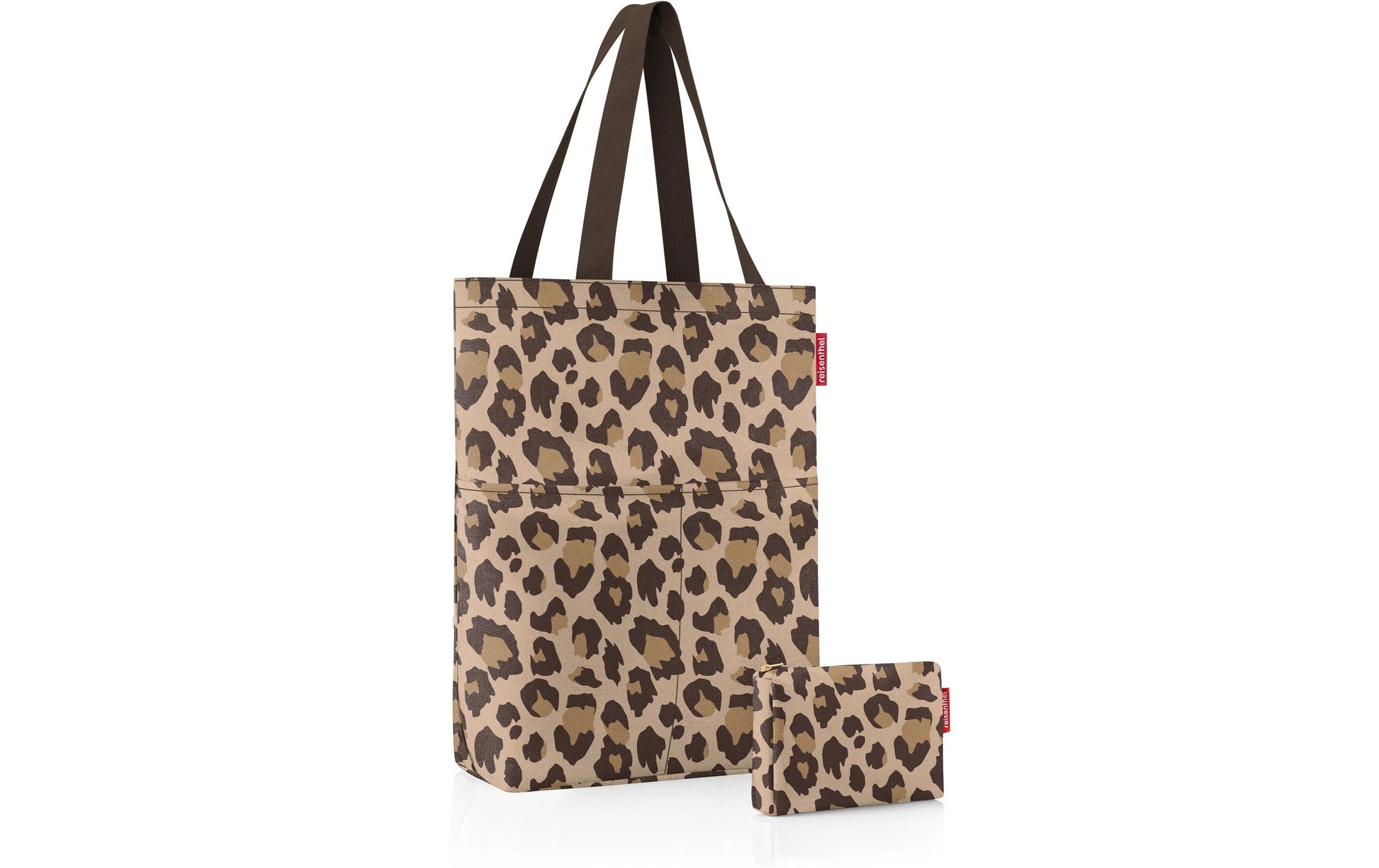 Reisenthel Stofftasche, Polyester, Motiv Leo Macchiato – 2 Stück