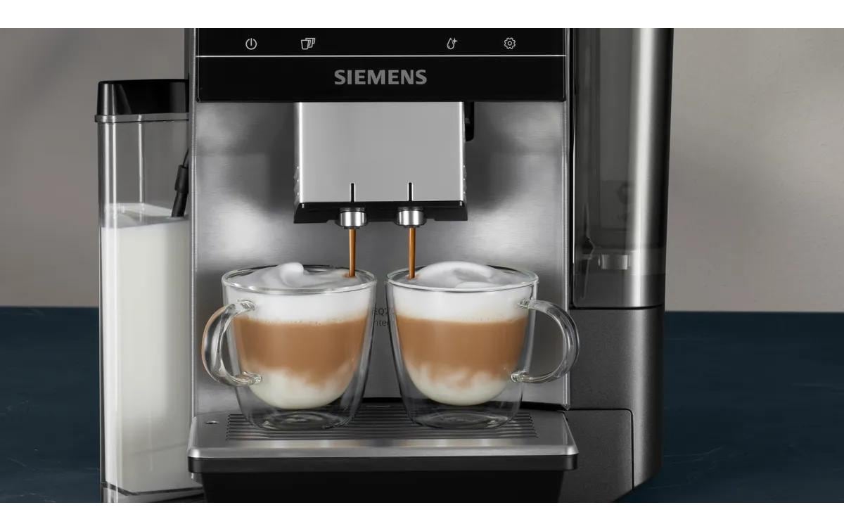 Siemens EQ700 TQ717D03 Kaffeevollautomat – 19 bar, 2,4 l, 320 g, Keramik-Mahlwerk, Edelstahl