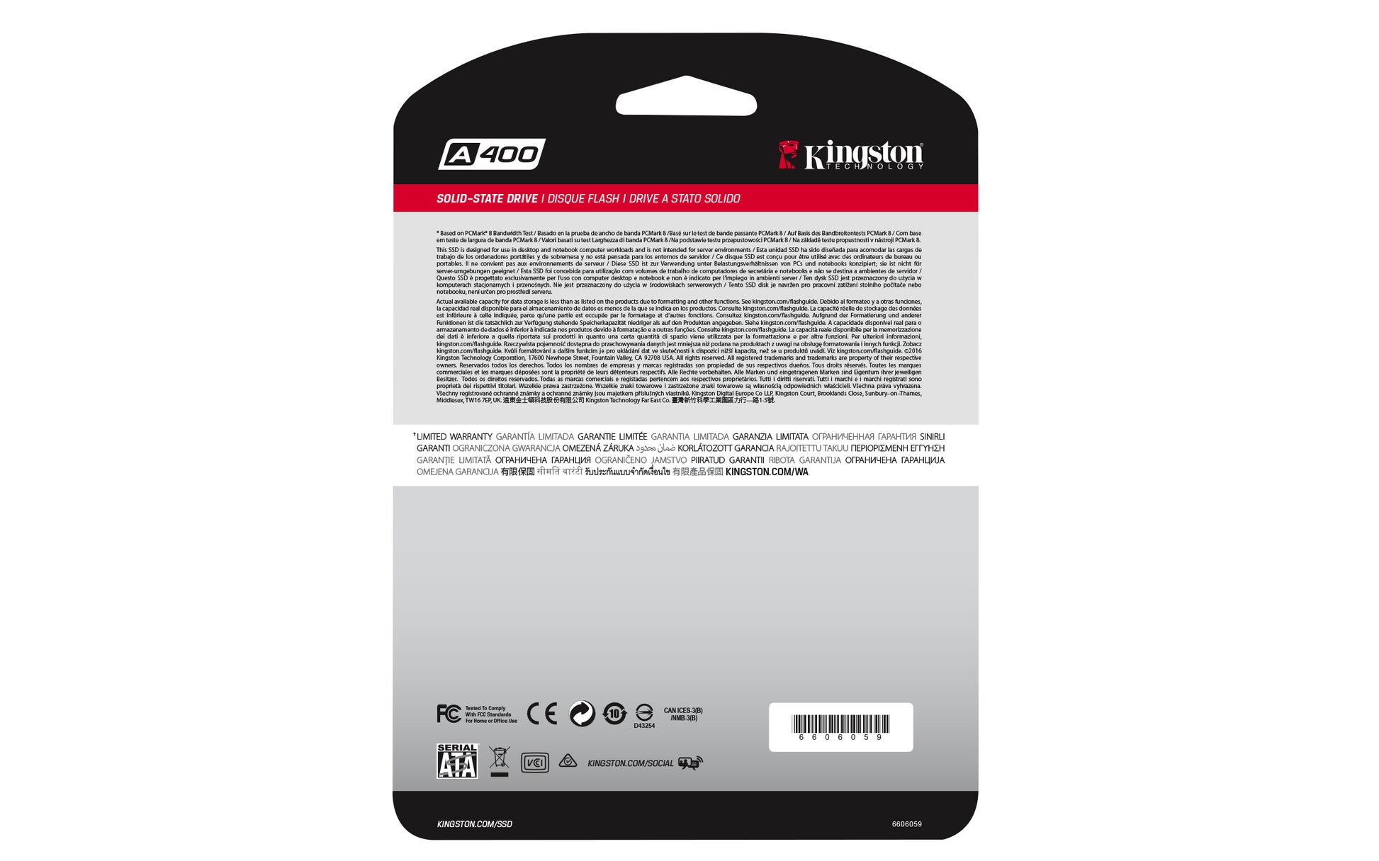 Kingston SSDNow A400 – 240 GB, Lesegeschwindigkeit 500 MB/s