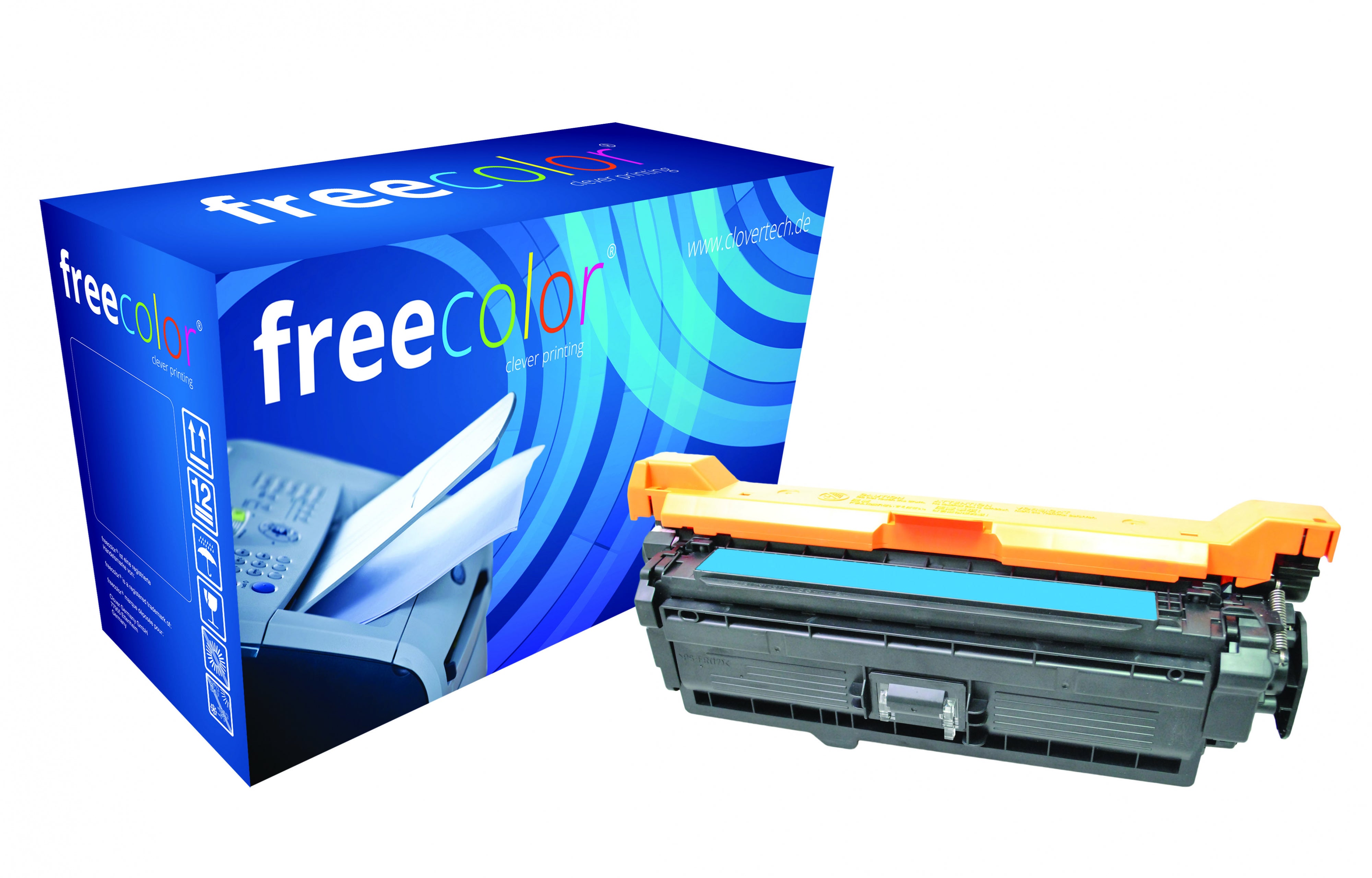 Freecolor CE401A Cyan Toner – Kompatibel XL – 11'000 Seiten – für HP M551/M575/M570