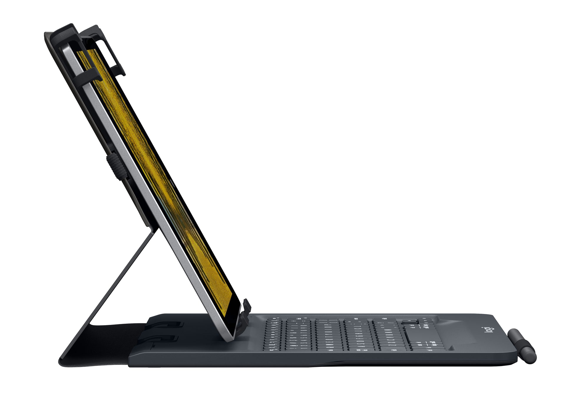 Logitech Tastatur, FR-Layout (FR), faltbar – für 9" & 10" Tablets