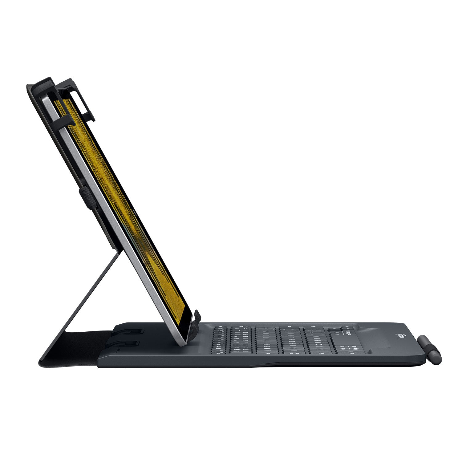 Logitech Tastatur, FR-Layout (FR), faltbar – für 9" & 10" Tablets
