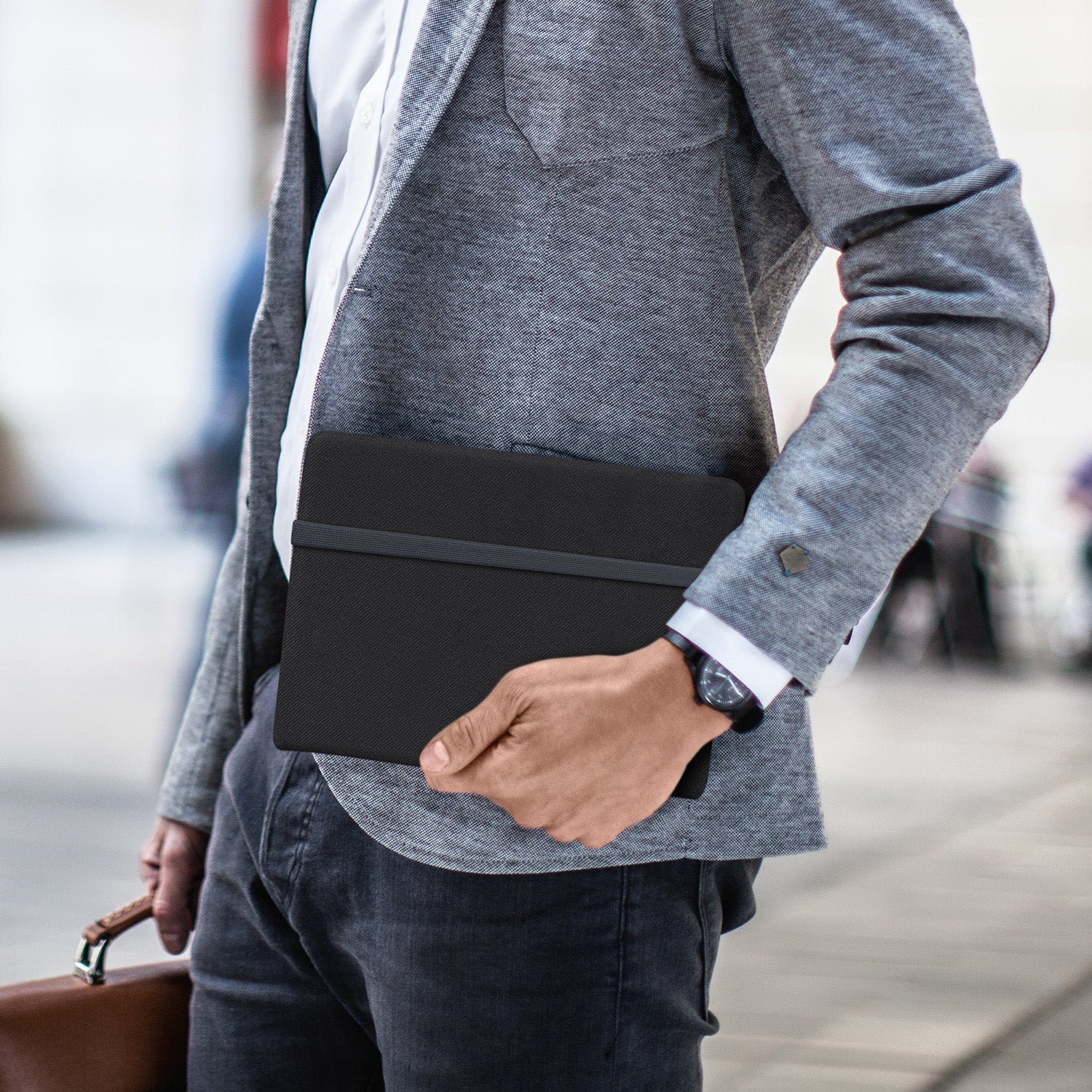 Logitech Tastatur, FR-Layout (FR), faltbar – für 9" & 10" Tablets