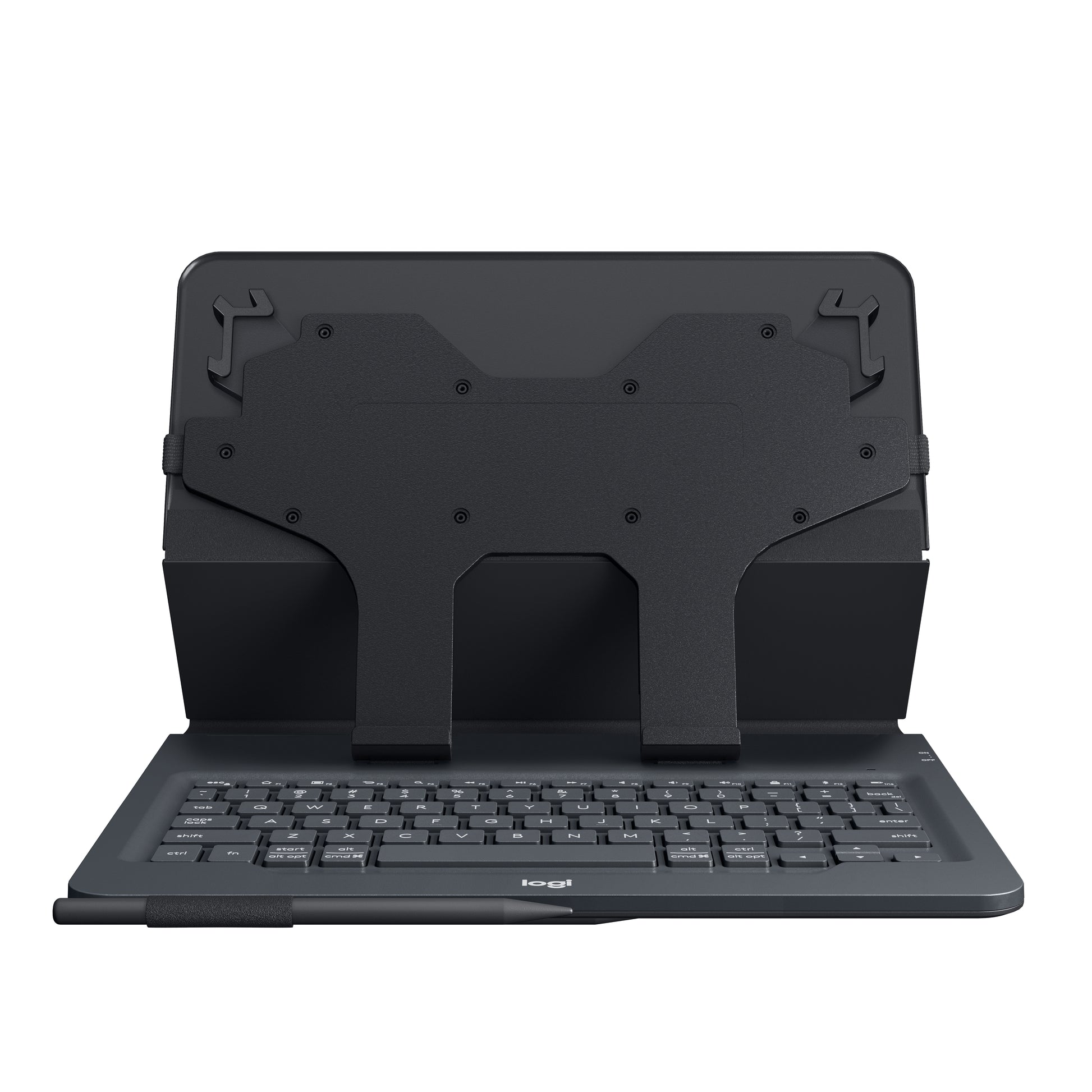 Logitech Tastatur, FR-Layout (FR), faltbar – für 9" & 10" Tablets