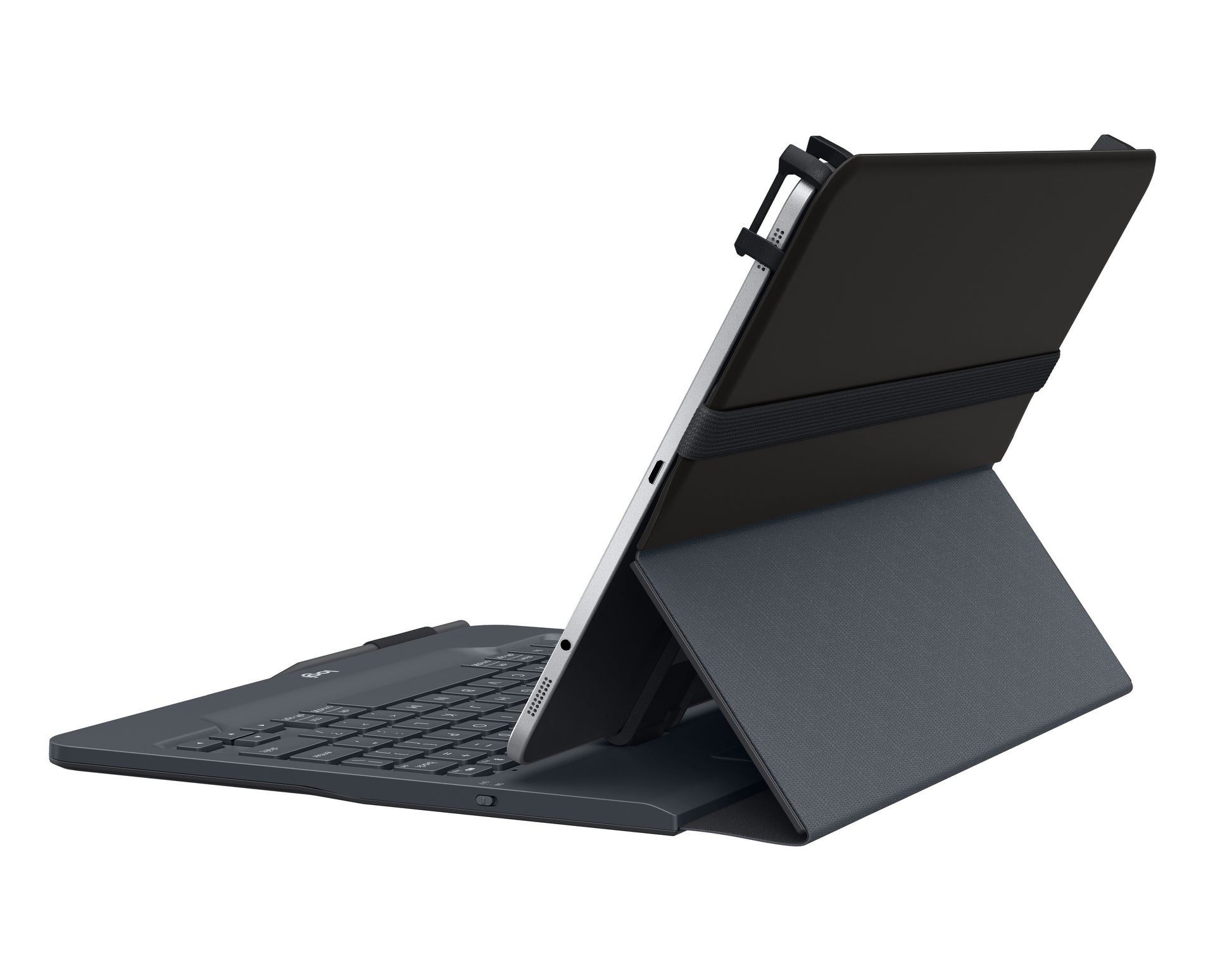 Logitech Tastatur, FR-Layout (FR), faltbar – für 9" & 10" Tablets