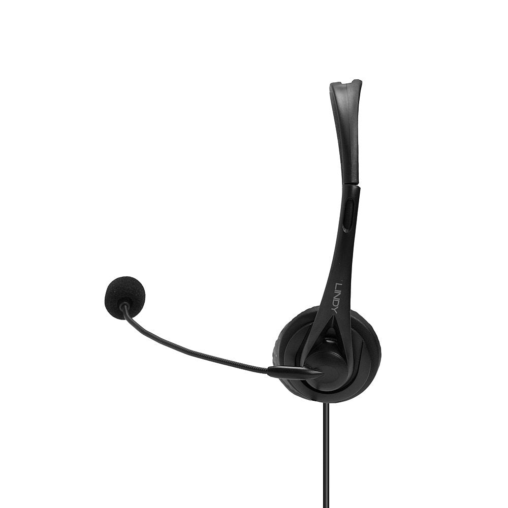 Lindy Headset – USB‑A, Stereo, mit Mikrofon