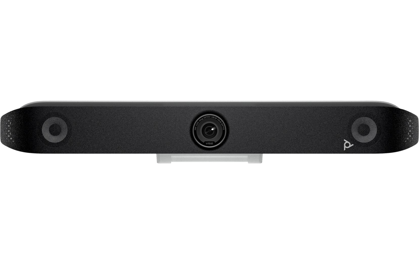 Poly Studio V52 Videobar – 4K Ultra HD, 5× digitaler Zoom – Weiss