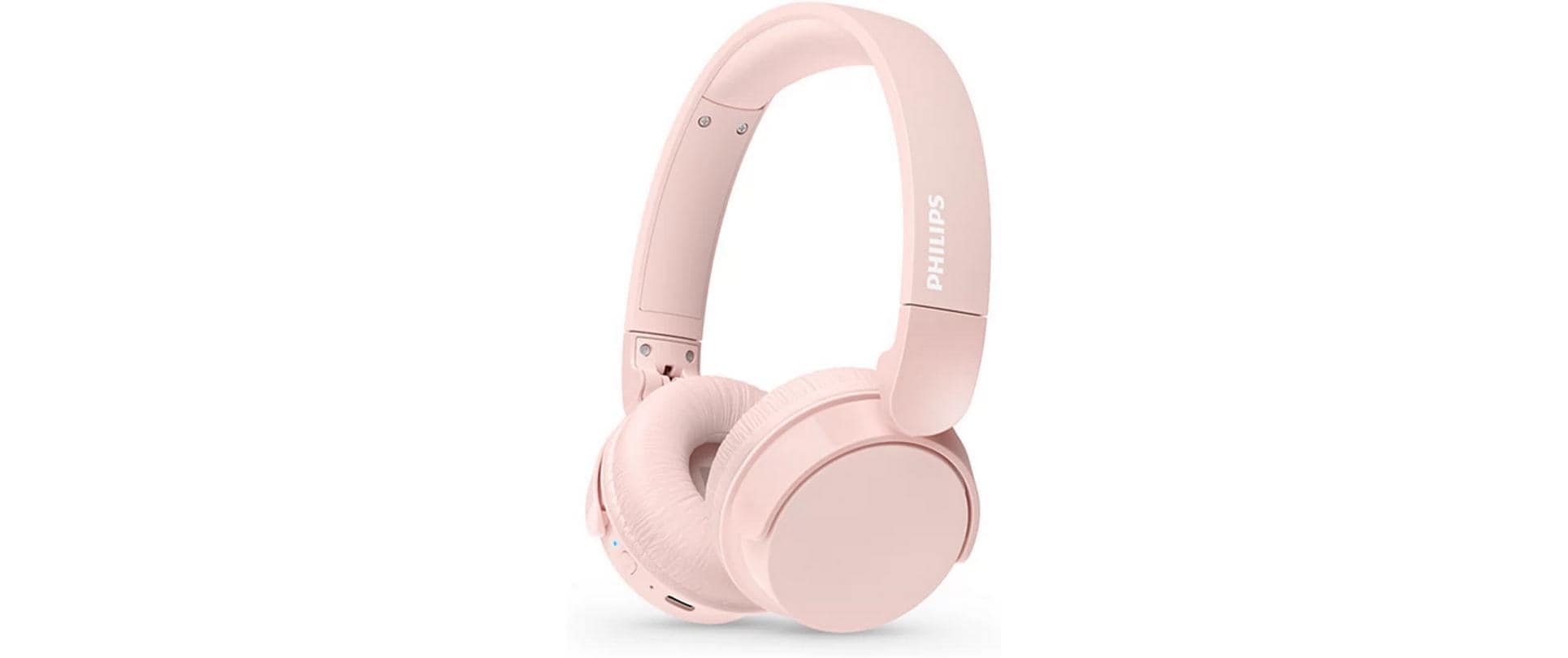 Philips TAH4209PK/00 – Duo On-Ear Headset – Bluetooth – Anrufmanagement – Pink – bis 25 h