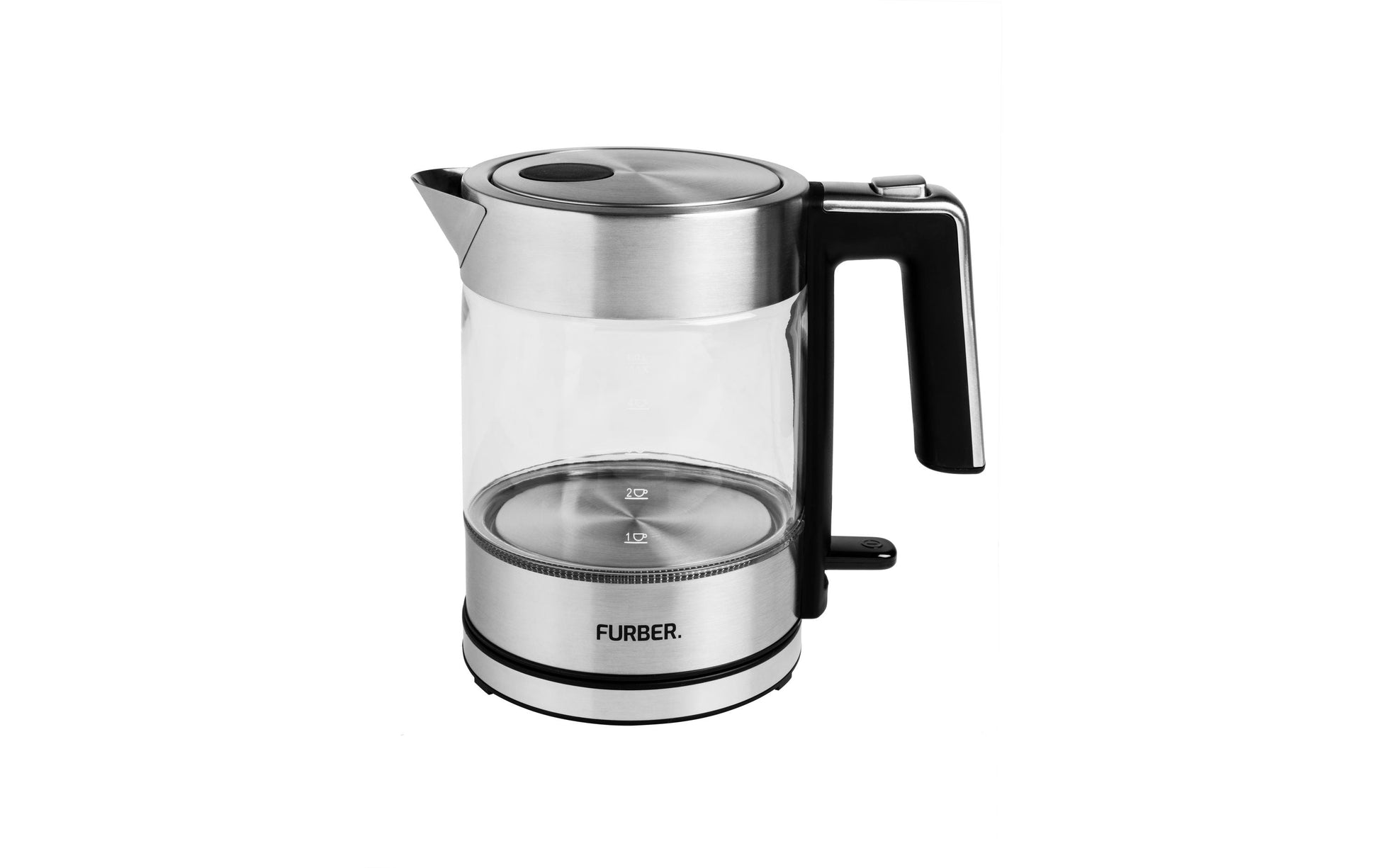 Furber. Furber Wasserkocher – 1 l, Glas, F01827