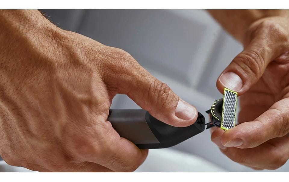 Philips OneBlade Pro QP6552/30 Bartschneider – Akku, Nass & Trocken – 120 min, 0,4–10 mm – Chrom