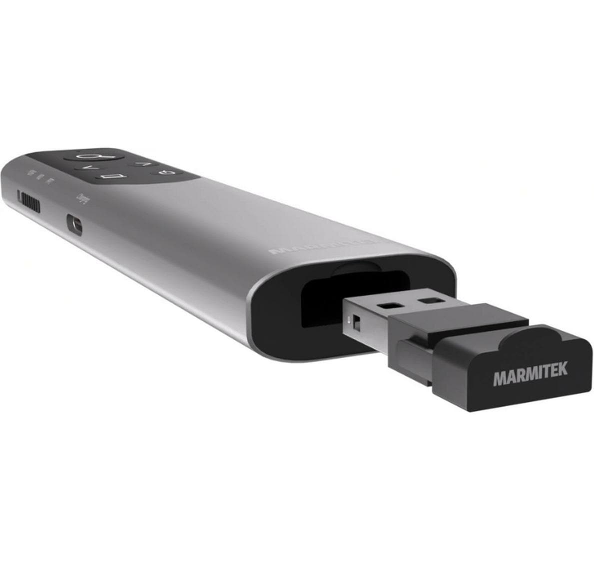Marmitek WPR 400 – Presenter – USB, 2,4 GHz, 100 m, Silber