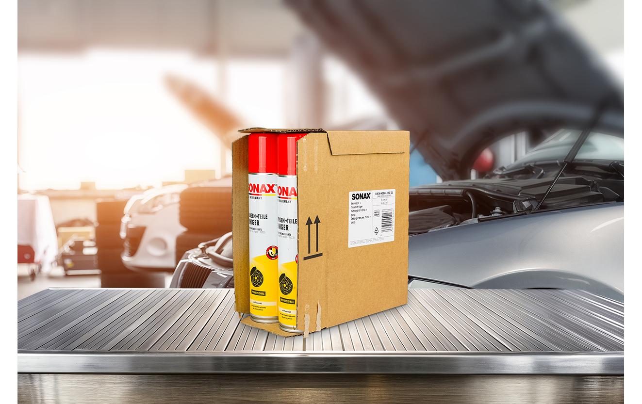 Sonax Professioneller Bremsenreiniger – 6 Dosen, 2,40 l