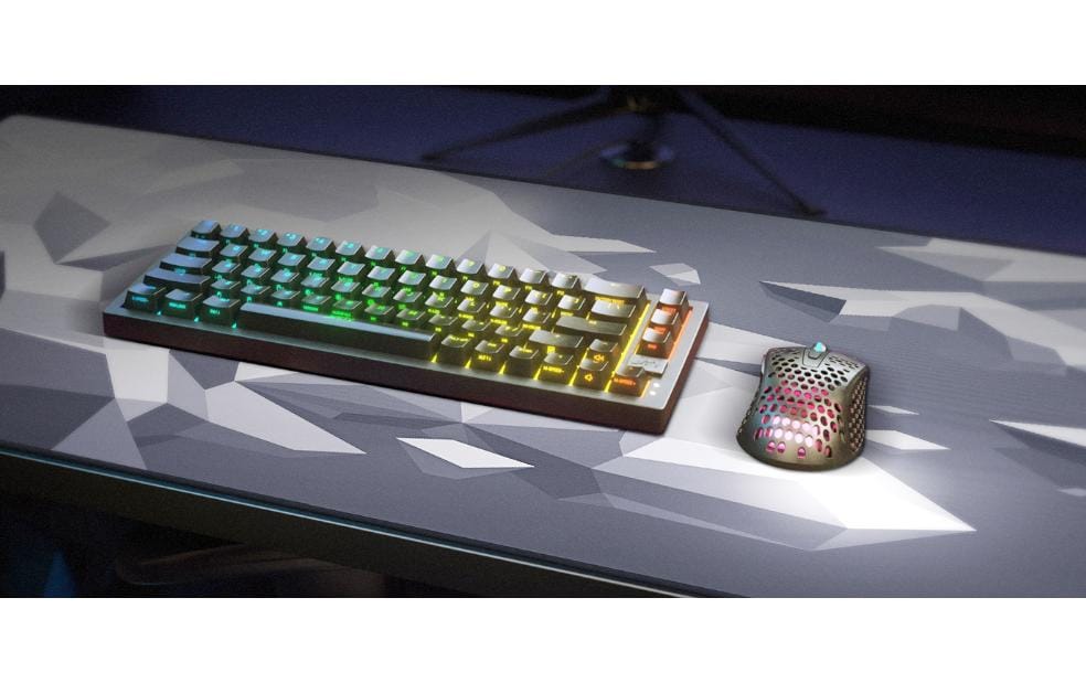CHERRY XTRFY GP5 LITUS XL – Gaming-Maus – Weiss