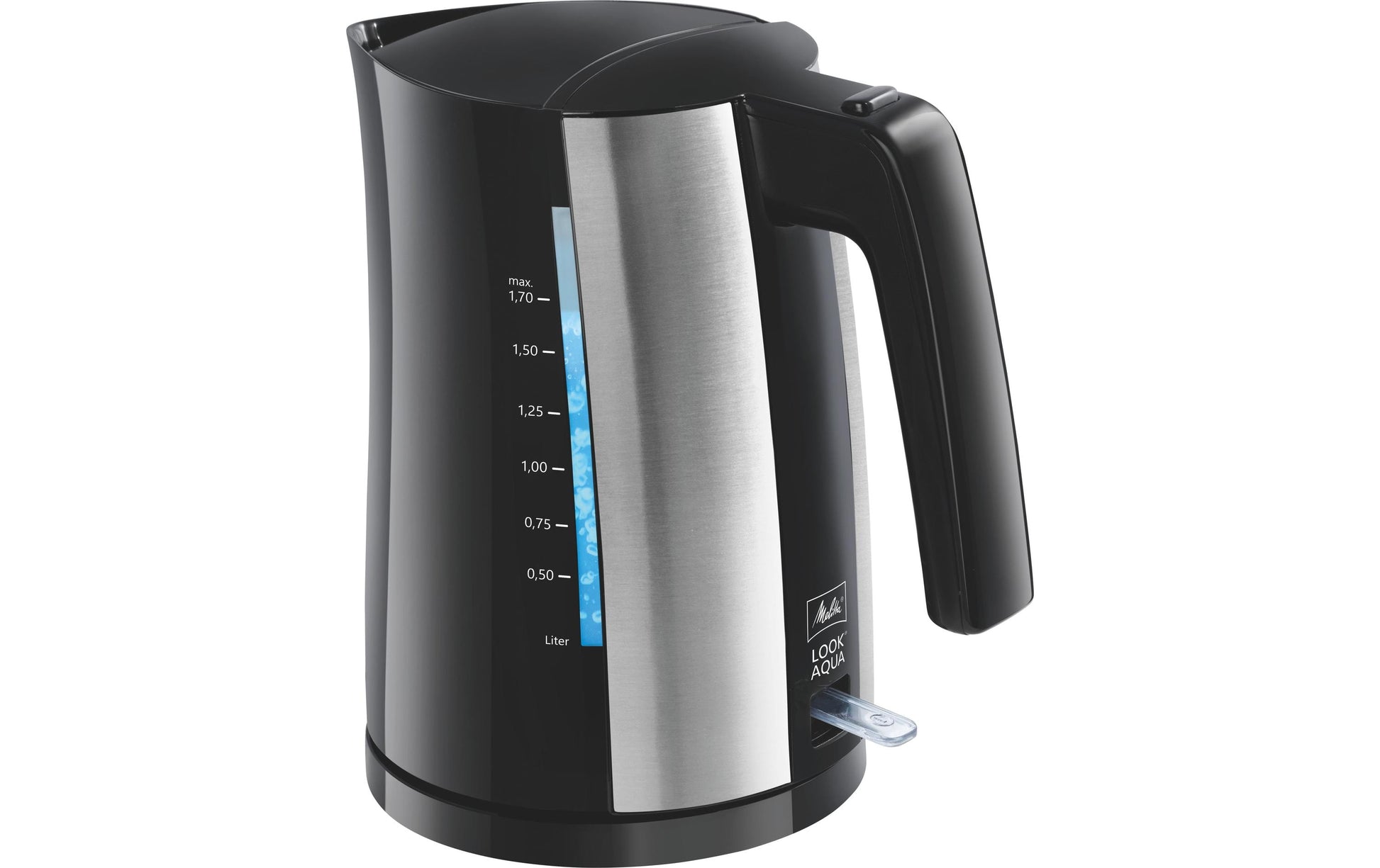 Melitta Wasserkocher – 1,7 l, Kunststoff, Schwarz