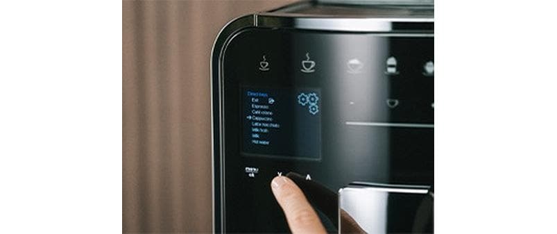 Melitta Barista Smart Kaffeevollautomat – 15 bar, 1,8 l, 270 g, 12 Tassen, Keramik-Mahlwerk, Schwarz