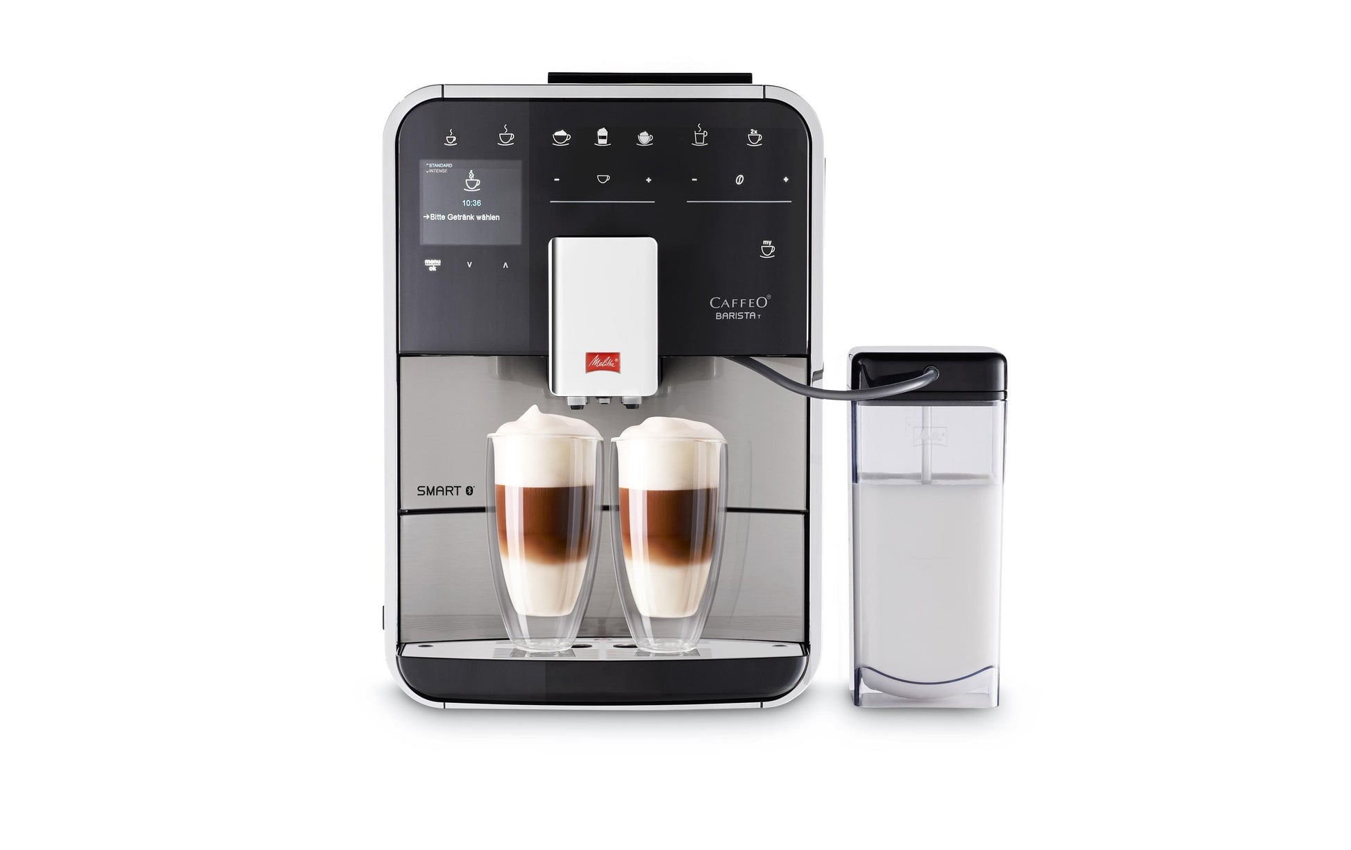 Melitta Barista Smart Kaffeevollautomat – 15 bar, 1,8 l, 270 g, Edelstahl