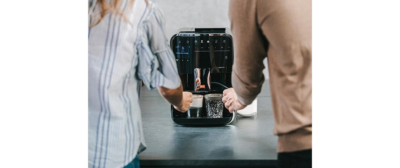 Melitta Barista Smart Kaffeevollautomat – 15 bar, 1,8 l, 270 g, Edelstahl