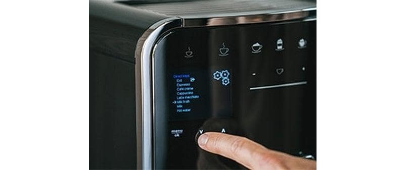 Melitta Barista Smart Kaffeevollautomat – 15 bar, 1,8 l, 270 g, Edelstahl