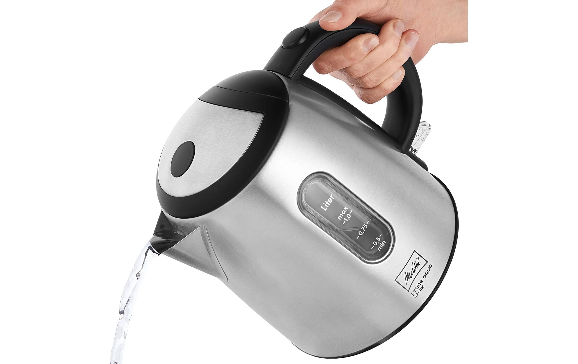 Melitta Wasserkocher – 1 l, Edelstahl