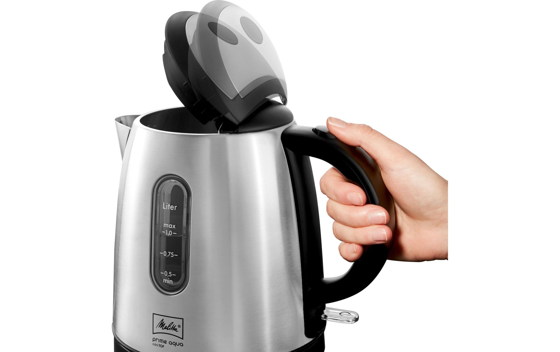 Melitta Wasserkocher – 1 l, Edelstahl
