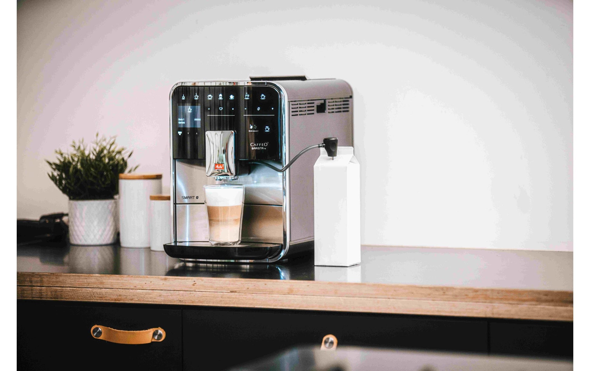 Melitta Milchlanze, Edelstahl – für Kaffeevollautomaten, 22236.0