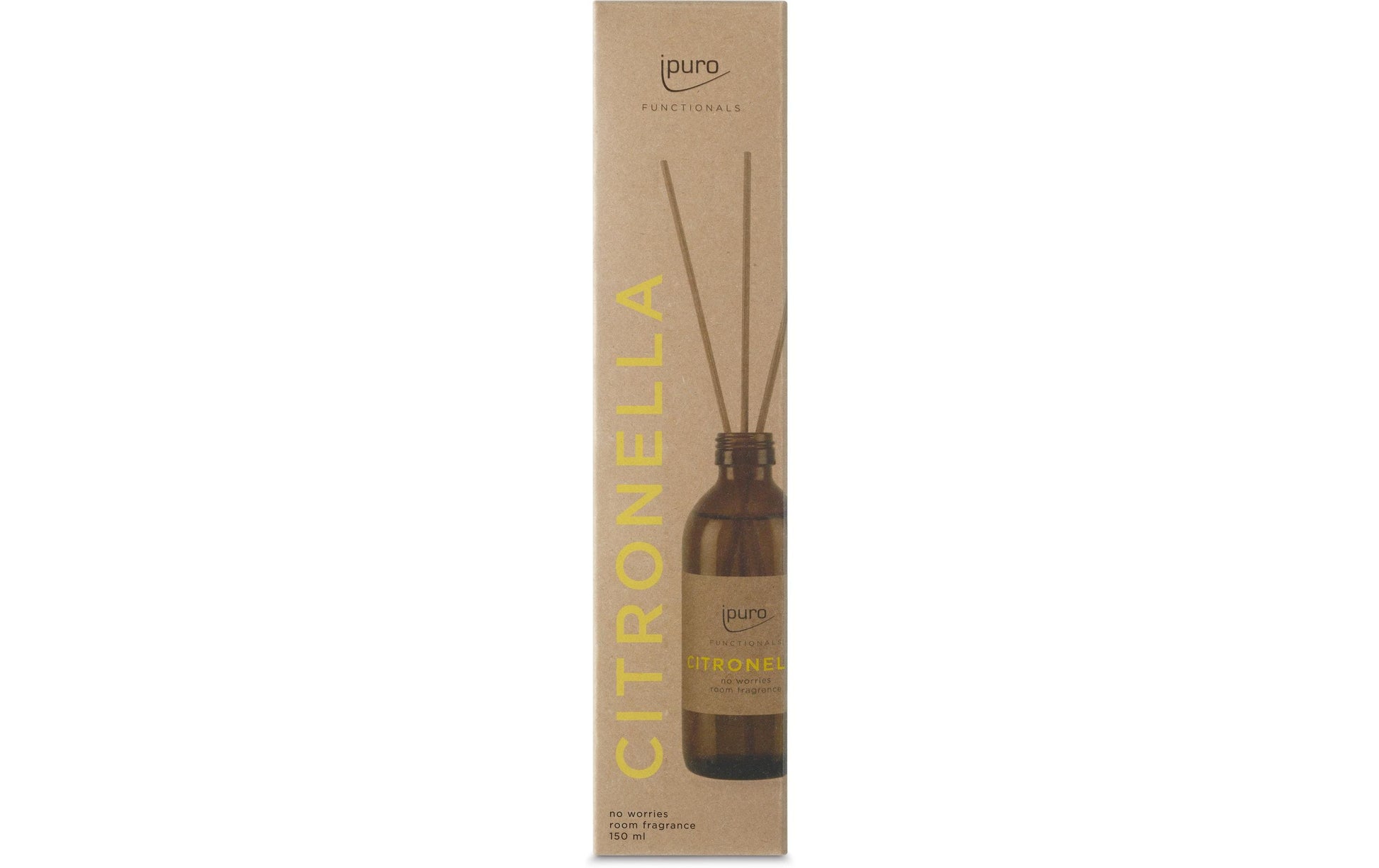 ipuro Functionals Citronella – Duftstäbchen, 150 ml