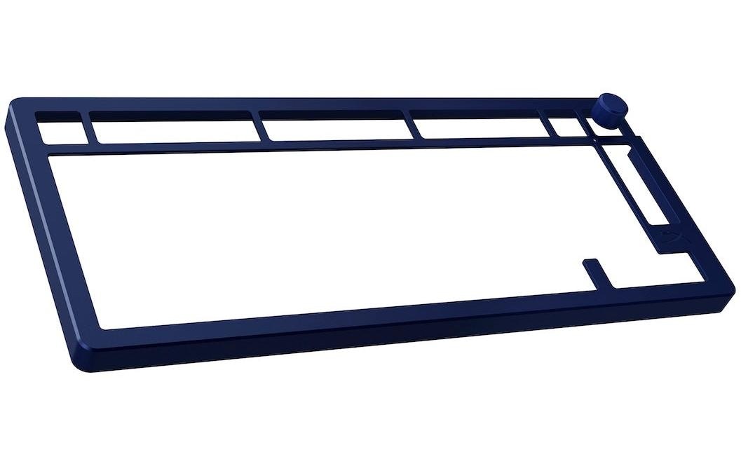 HyperX Alloy Rise 75 – Tastatur-Deckplatte – Blau, Aluminium – für HyperX Alloy Rise 75