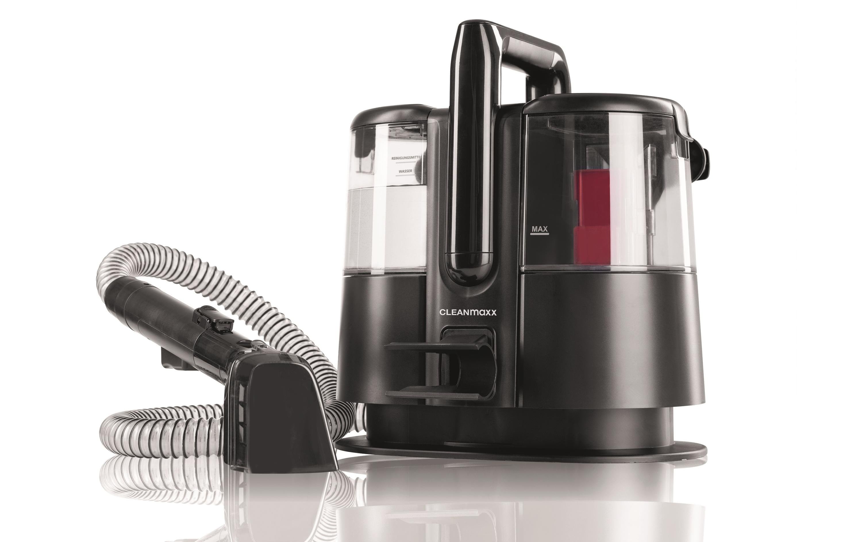 Cleanmaxx Polster- und Teppichreiniger – 400 W, 1,5 l, Netzbetrieb, Kabellänge 4,0 m