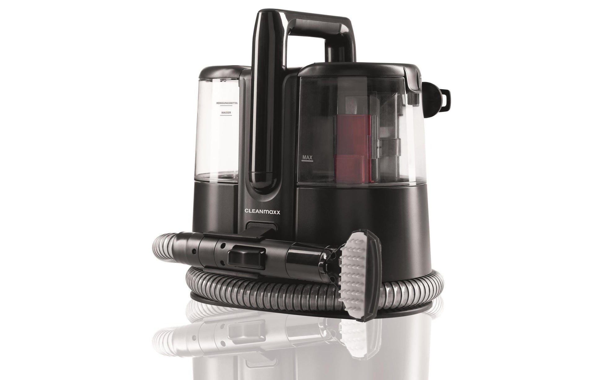Cleanmaxx Polster- und Teppichreiniger – 400 W, 1,5 l, Netzbetrieb, Kabellänge 4,0 m