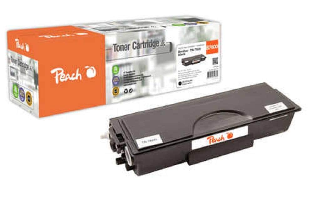 Peach TN-7600 Schwarz Toner – Kompatibel – 7'500 Seiten – für Brother DCP-8020/DCP-8025 D/DCP-8025 DN und andere