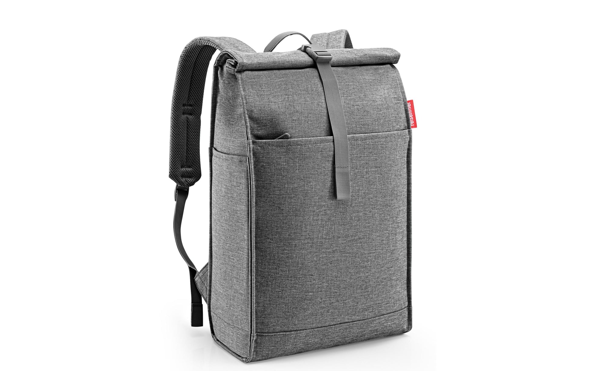 Reisenthel Freizeit-Rucksack – 16 l, rPET, dunkelgrau, Twist Silver