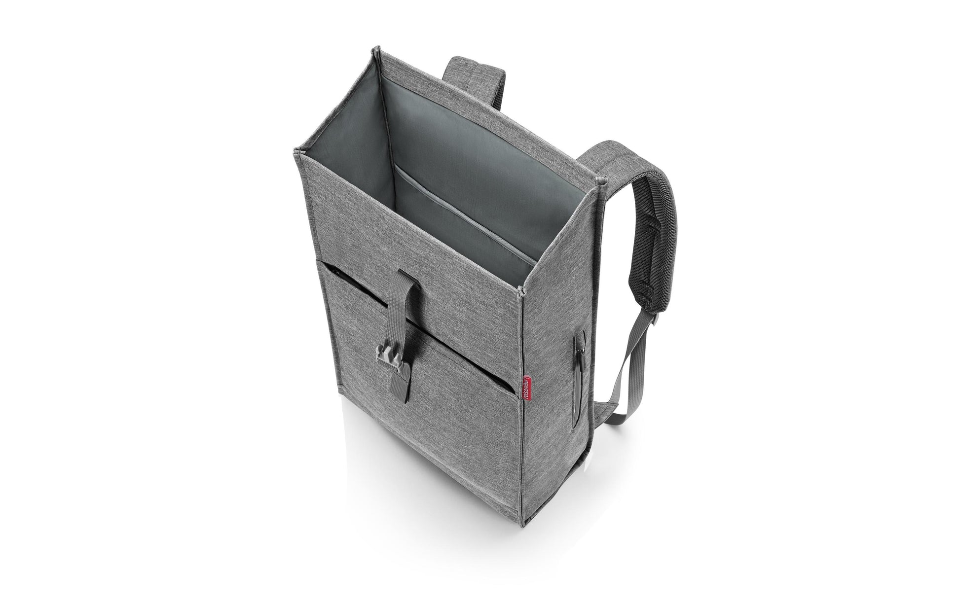Reisenthel Freizeit-Rucksack – 16 l, rPET, dunkelgrau, Twist Silver