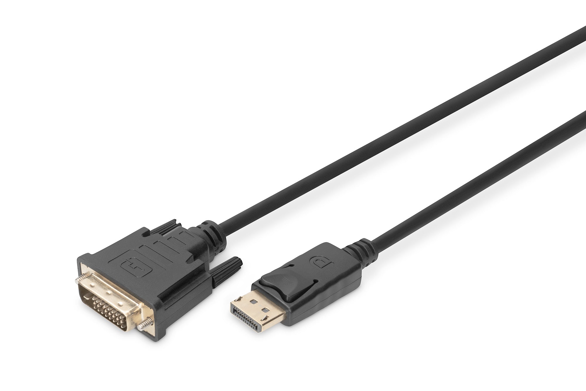Digitus DisplayPort auf DVI-D Adapter, DP 1.1a, 3 m, mit Verriegelung