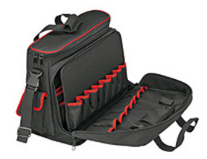 Knipex Notebook-Tasche – mit Schultergurt, 2 Griffe – Rot