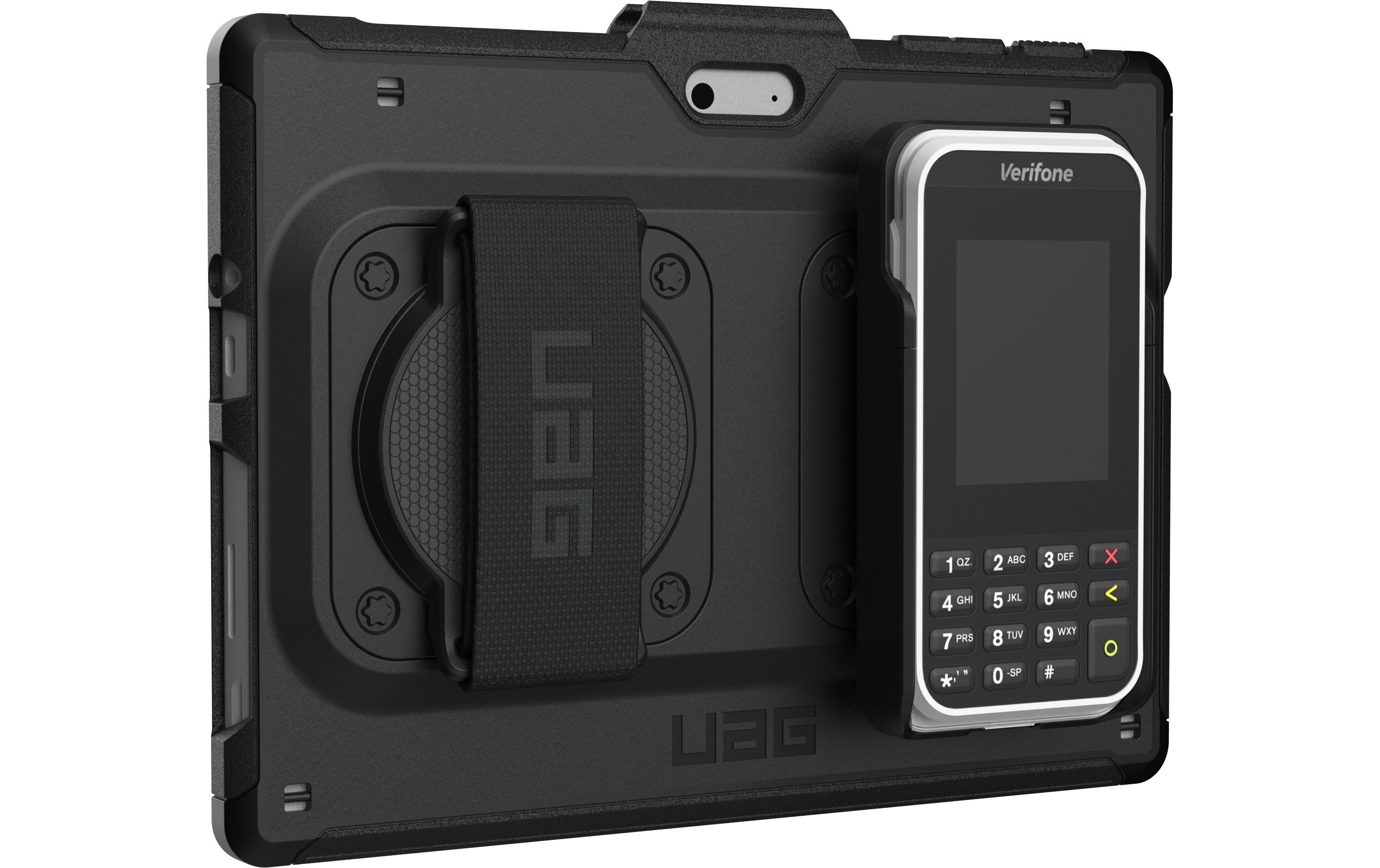 Urban Armor Gear UAG Tablet-Hülle für Surface Go 10" (1.–4. Gen.) – Schwarz