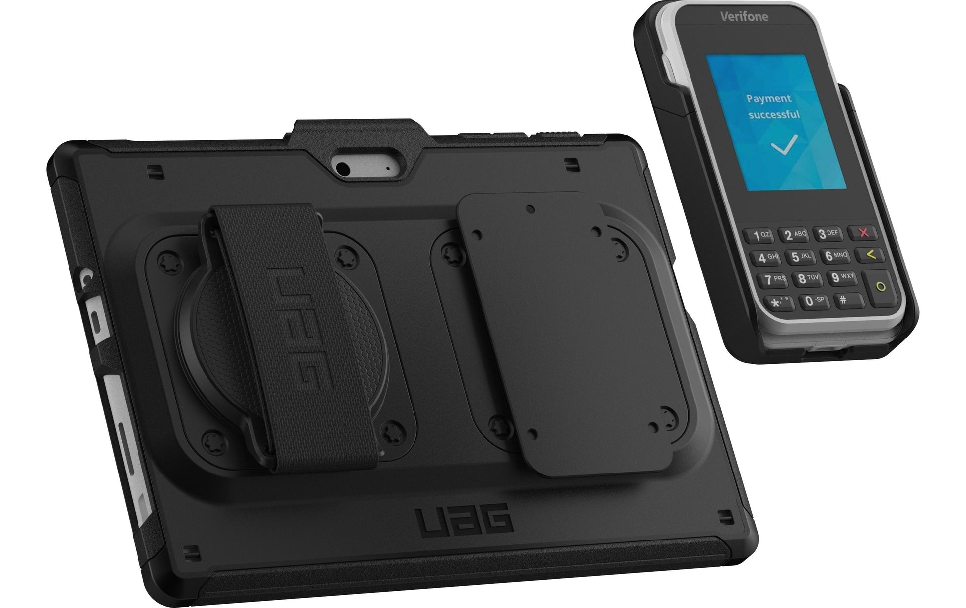 Urban Armor Gear UAG Tablet-Hülle für Surface Go 10" (1.–4. Gen.) – Schwarz