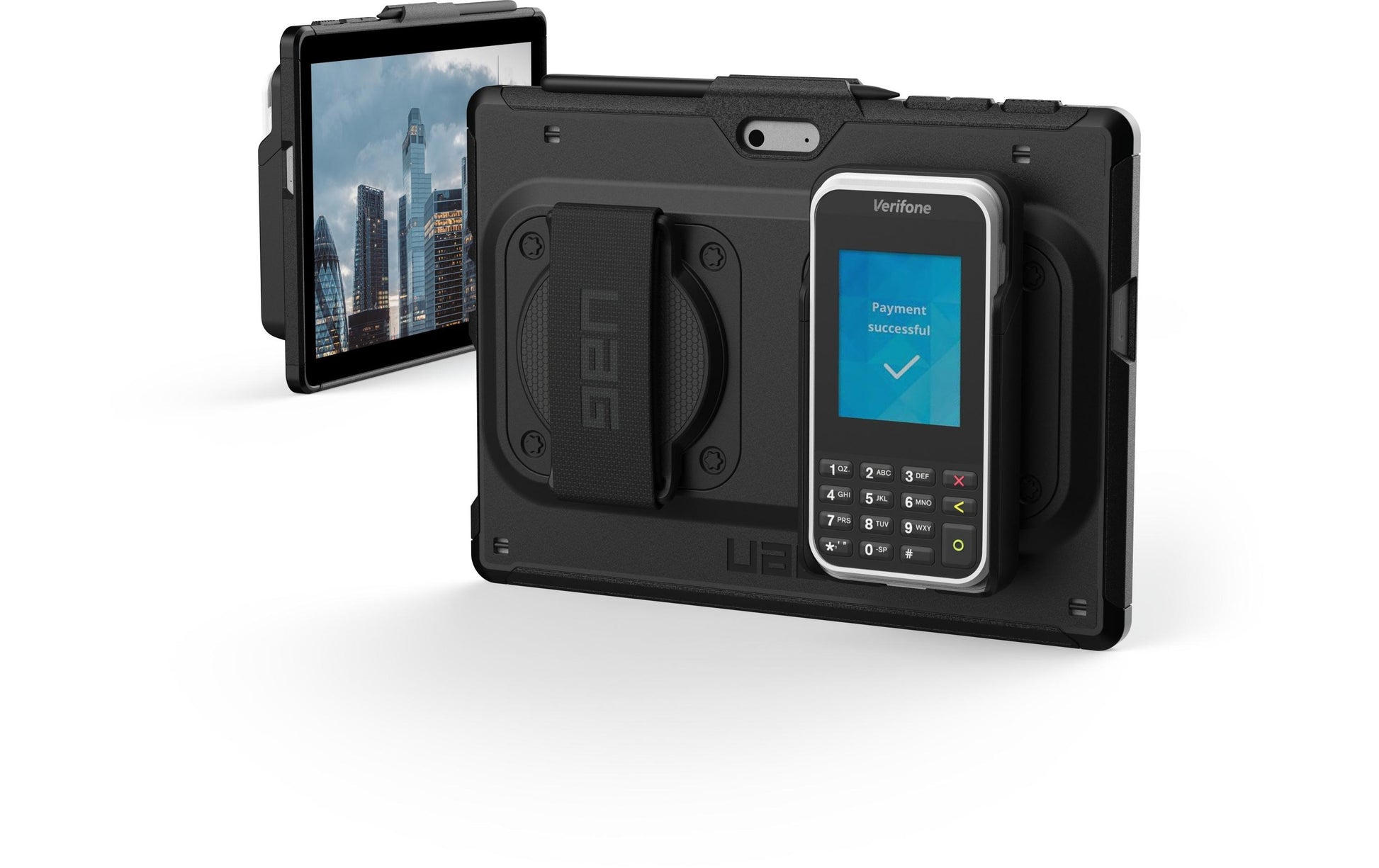 Urban Armor Gear UAG Tablet-Hülle für Surface Go 10" (1.–4. Gen.) – Schwarz