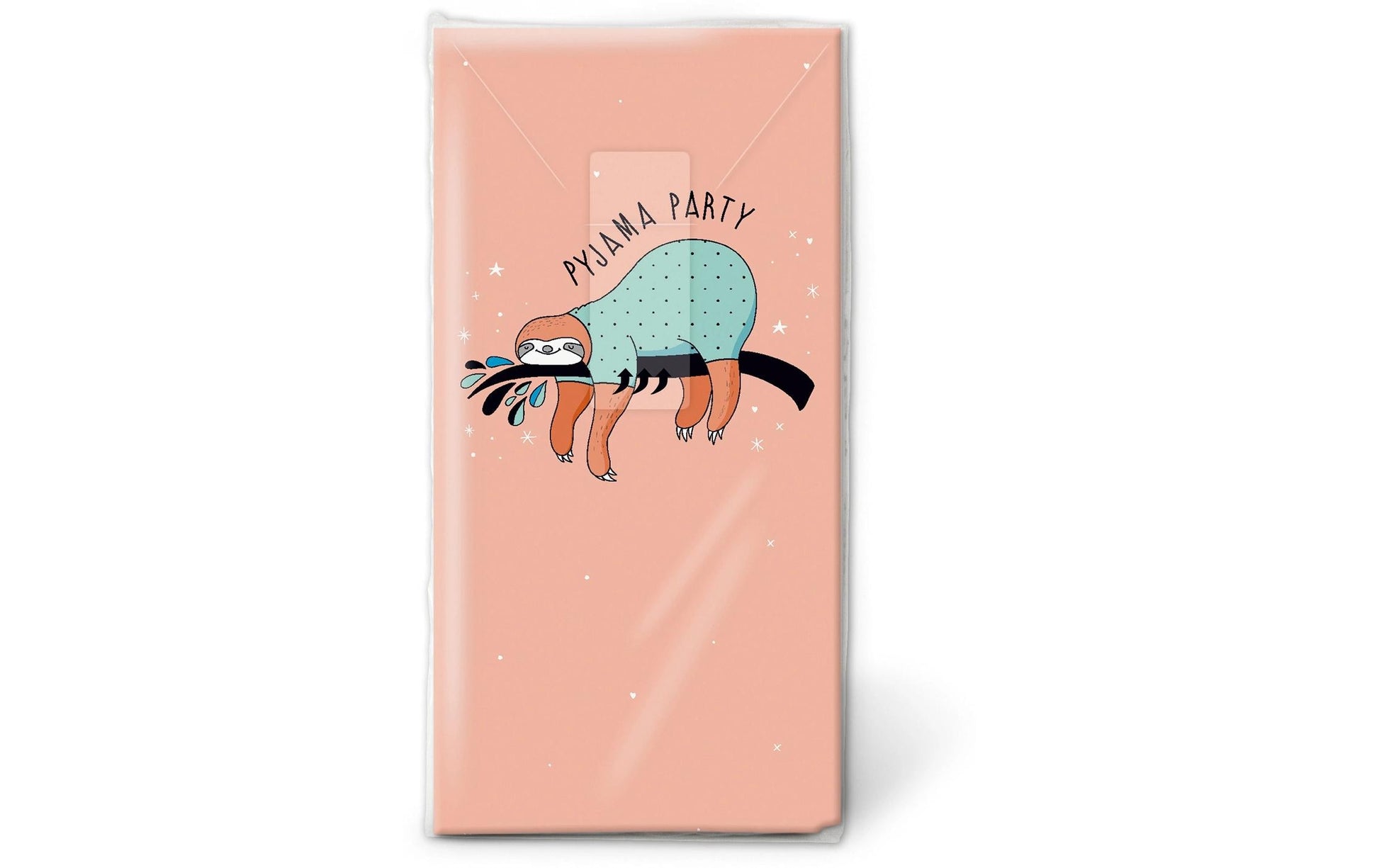 Paper + Design Pyjama Party Taschentücher – 4-lagig, 220 × 210 mm – 10 Taschentücher