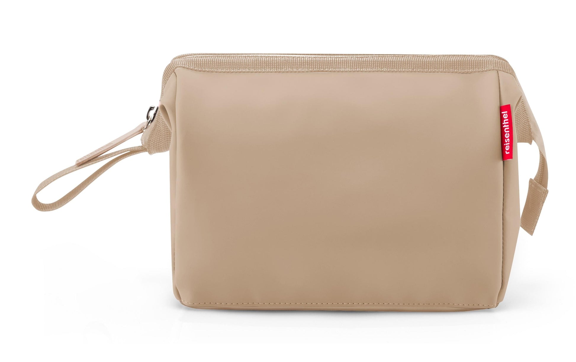 Reisenthel Kosmetiktasche Allrounder Cosmetic – 4 l, wasserfest, Reissverschluss – braun – Polyurethan (PU)