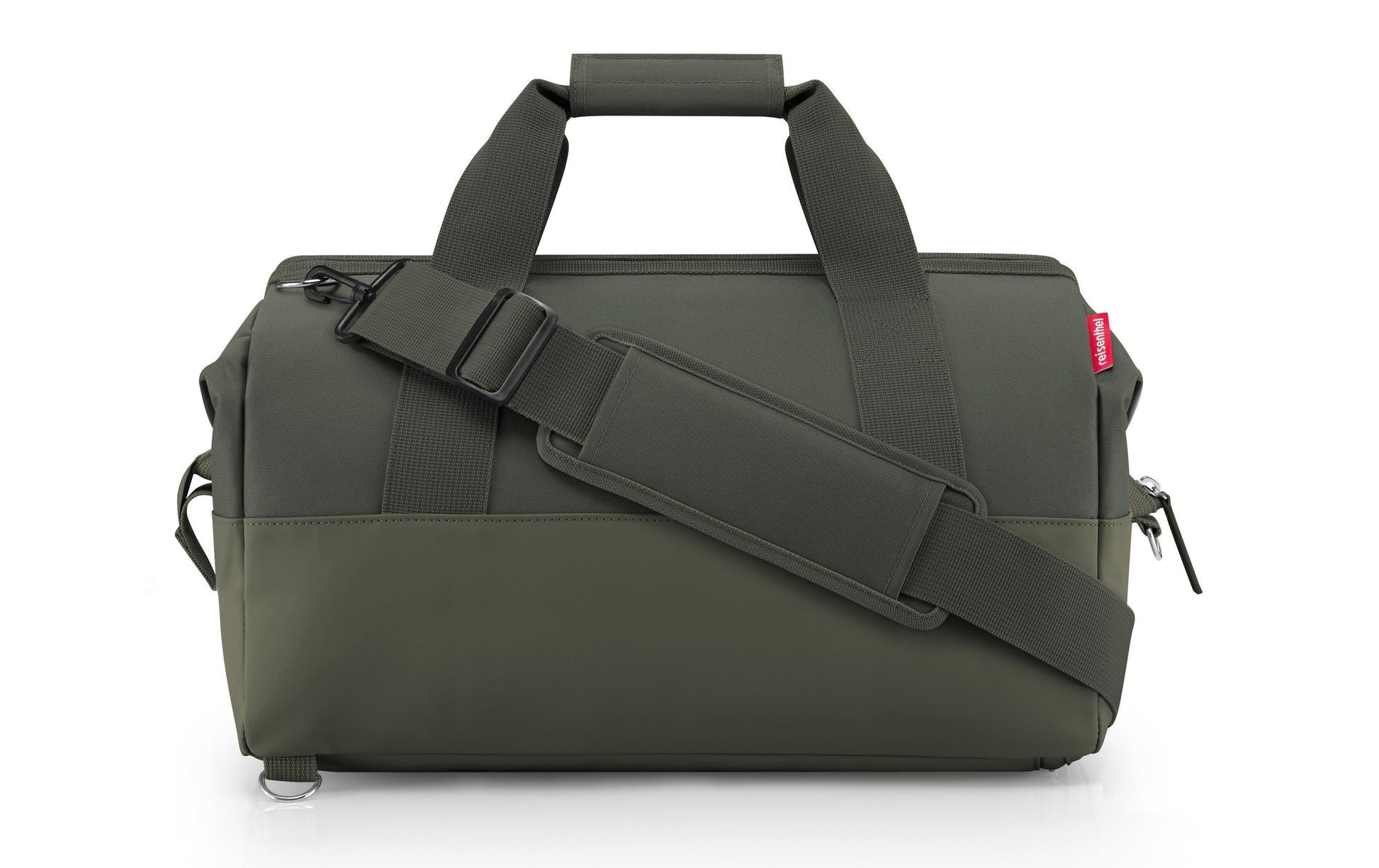 Reisenthel Sporttasche allrounder M – 23 l, aus rPET, dunkelgrün, 45 × 33 × 30 cm